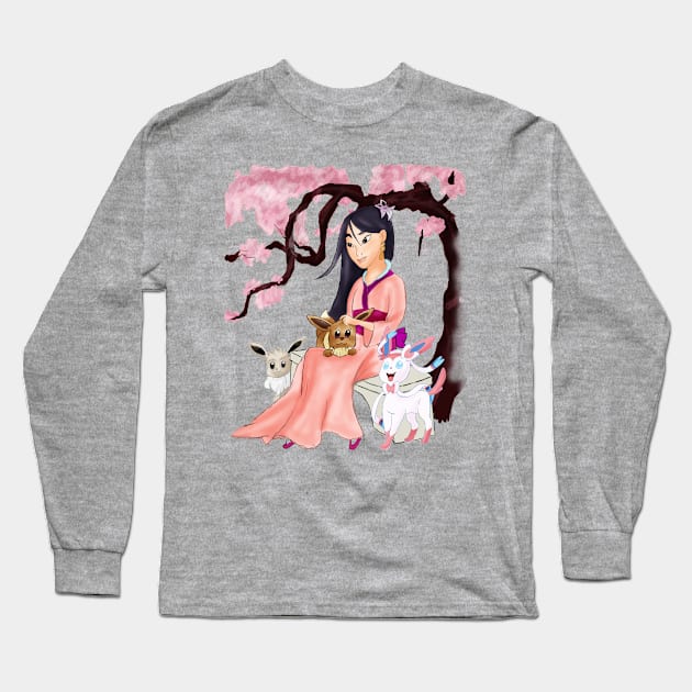 Princess and pet Long Sleeve T-Shirt by iron_Archer8684